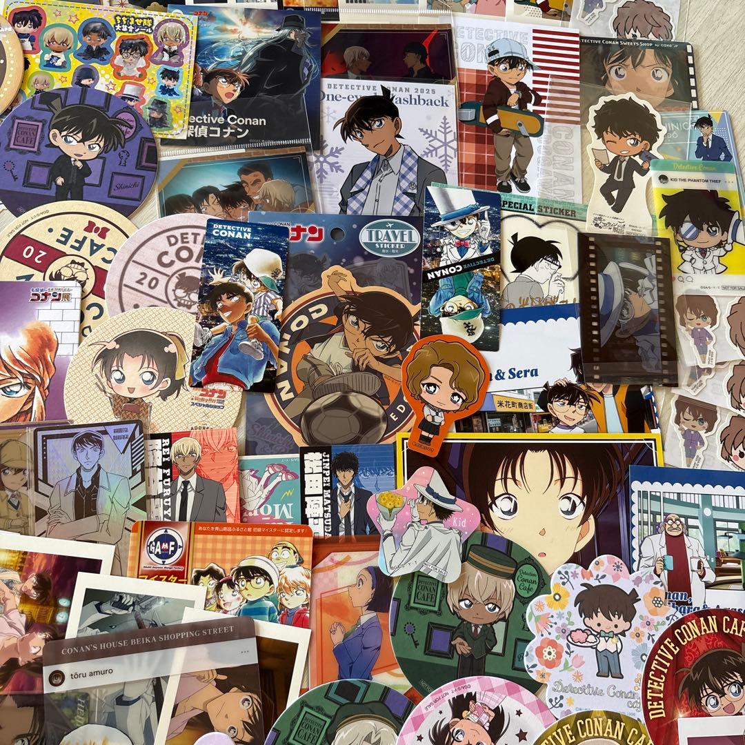 アニメグッズ 名探偵コナン　紙類　紙雑貨　大量　まとめ売り