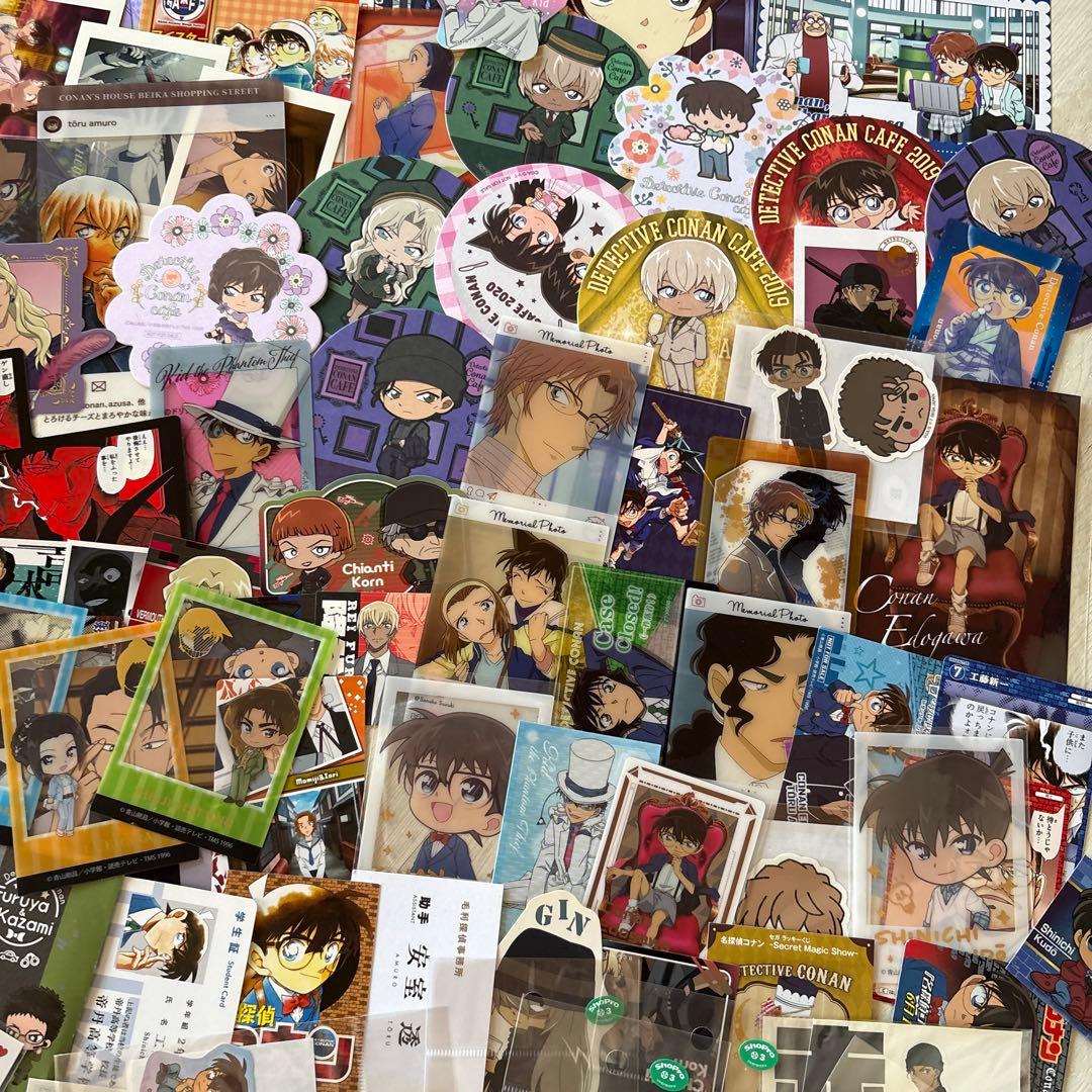 アニメグッズ 名探偵コナン　紙類　紙雑貨　大量　まとめ売り