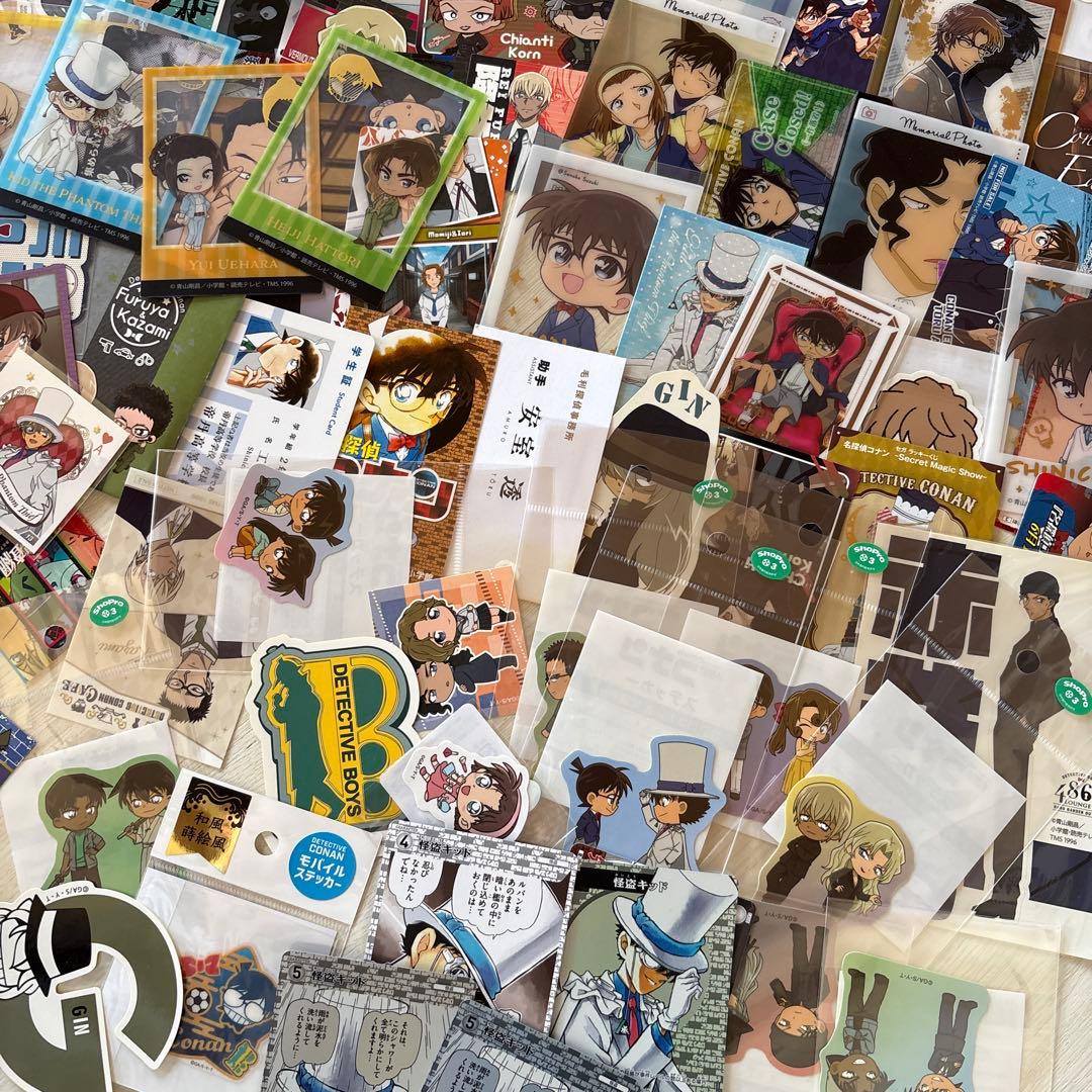 アニメグッズ 名探偵コナン　紙類　紙雑貨　大量　まとめ売り