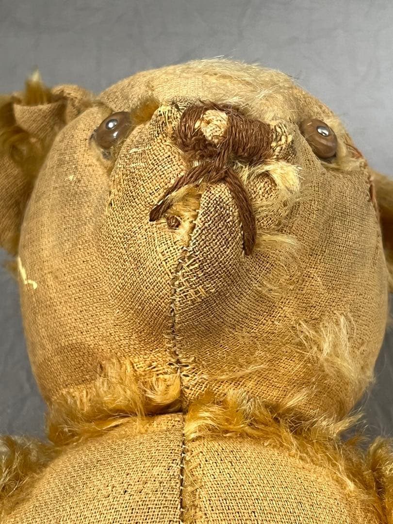 アンティークテディベア ぬいぐるみベアくま34㎝