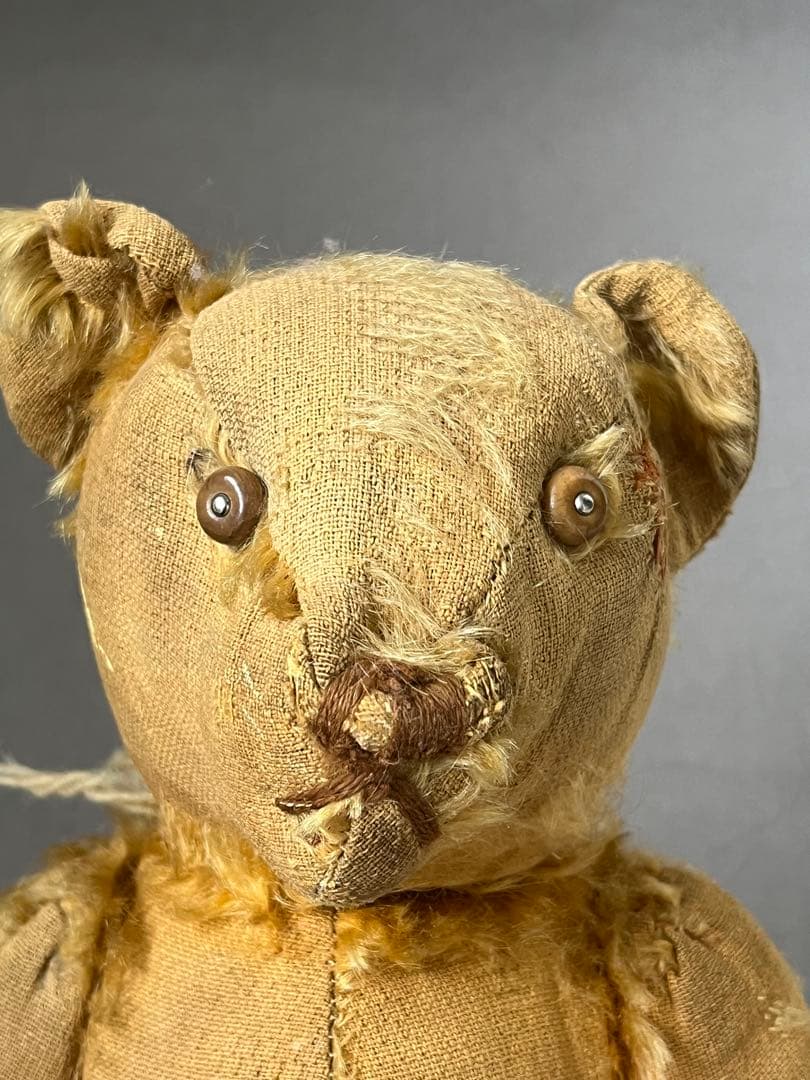 アンティークテディベア ぬいぐるみベアくま34㎝