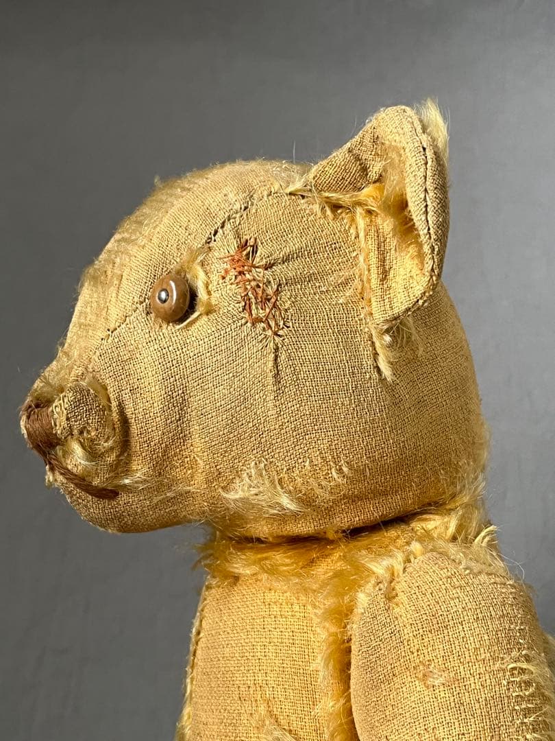 アンティークテディベア ぬいぐるみベアくま34㎝