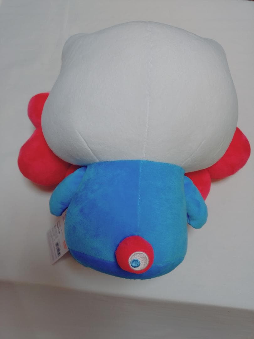 万博会場限定 ミャクミャク なりきりぬいぐるみ ハローキティ ピンクリボン L