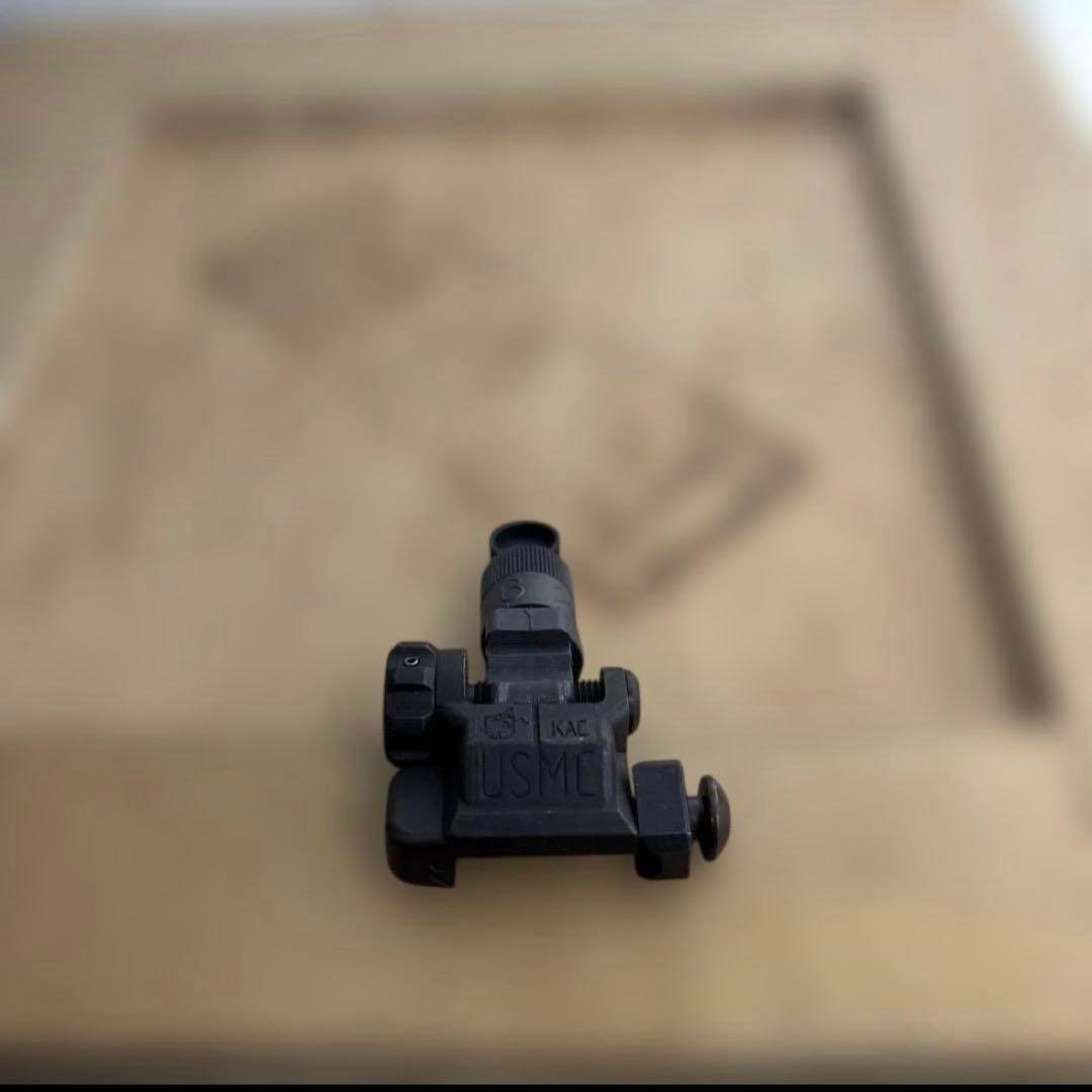未使用品　米軍　実物　KNIGHTS REAR SIGHT 600 METER⑤