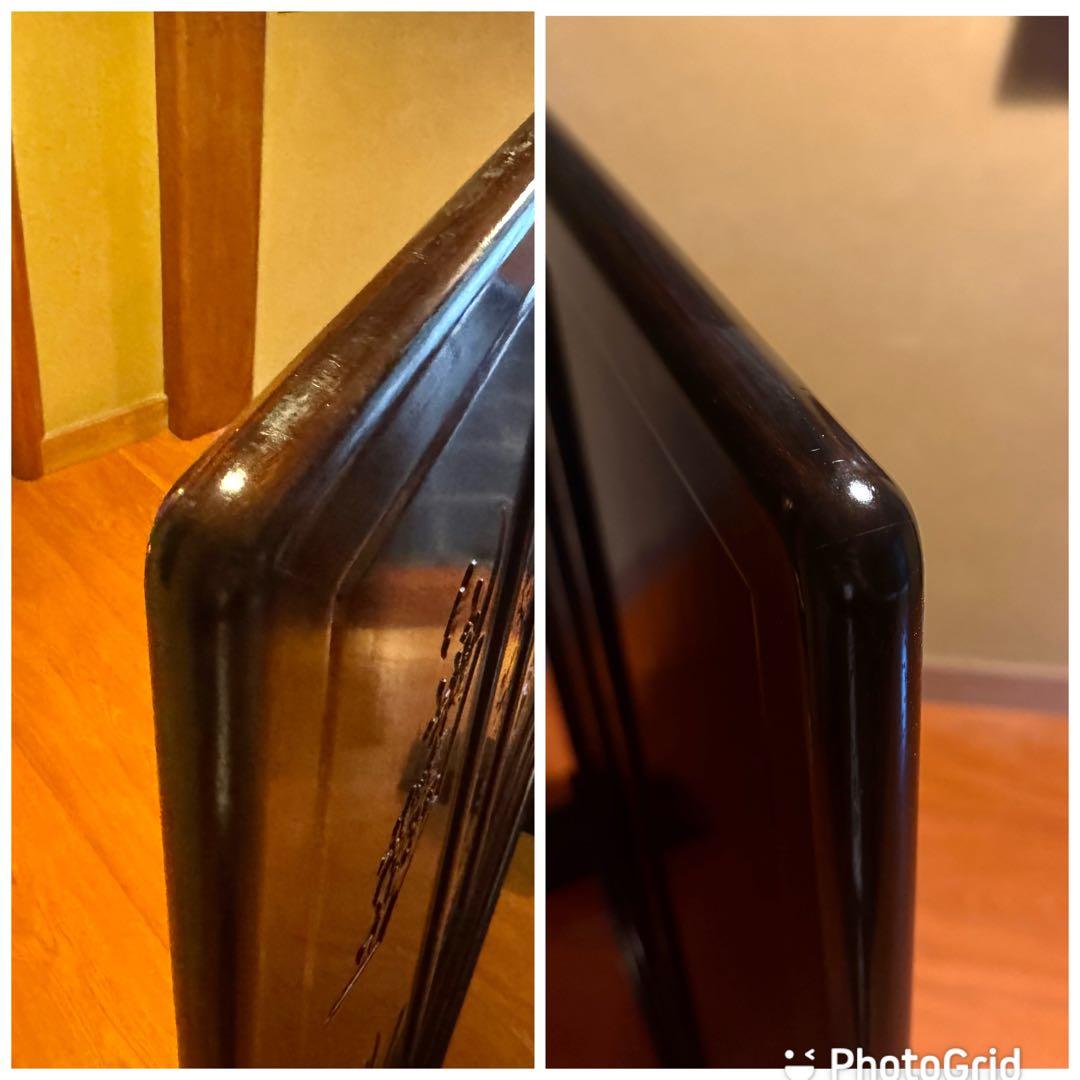 【希少品】黒檀 唐木 衝立 装飾 中国美術 仕切り パーテーション