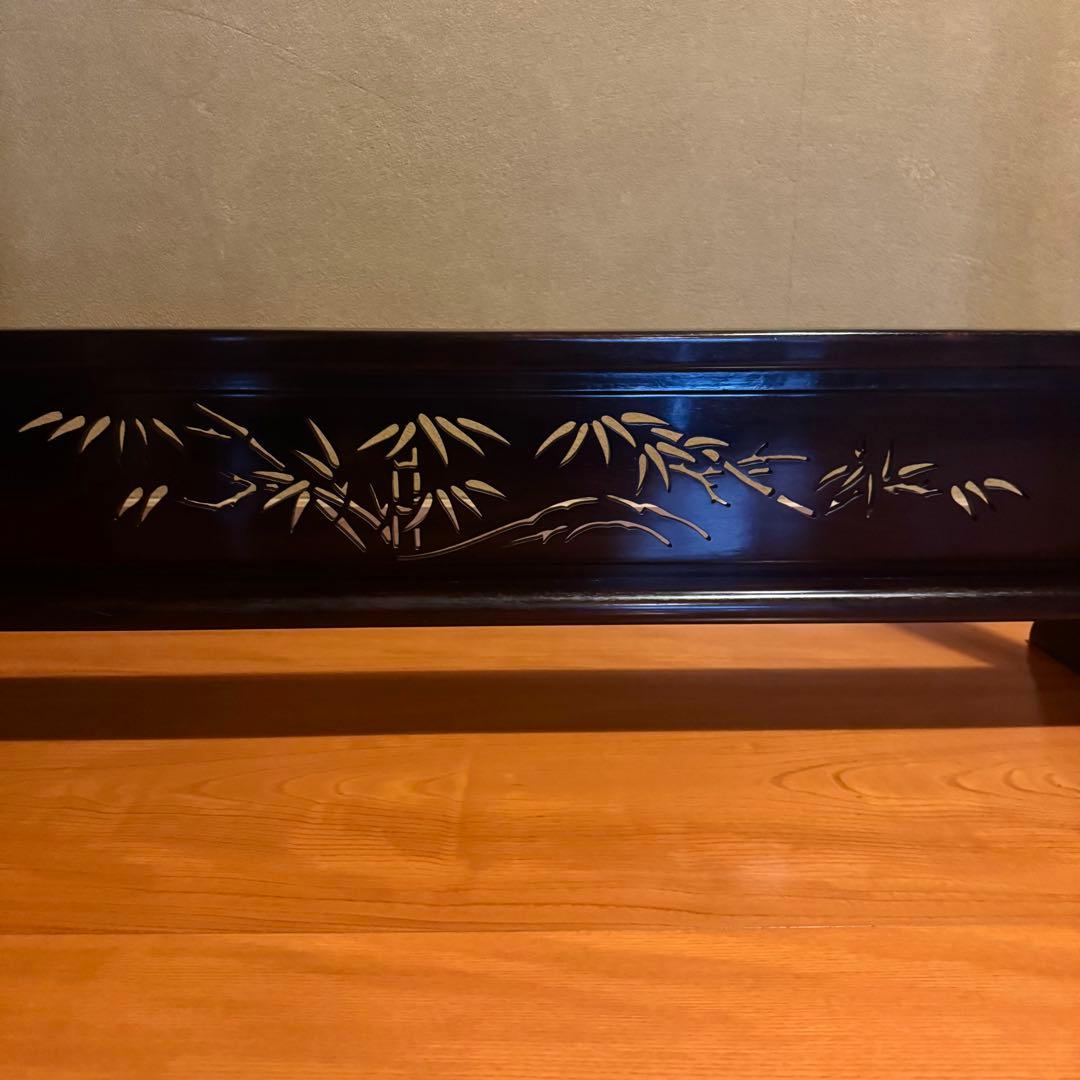 【希少品】黒檀 唐木 衝立 装飾 中国美術 仕切り パーテーション