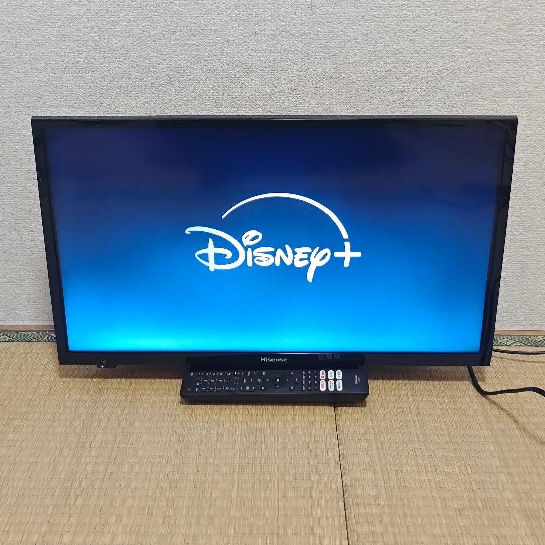 Hisense 24型 スマートテレビ ネット動画️⭕️地上波など✨超美品