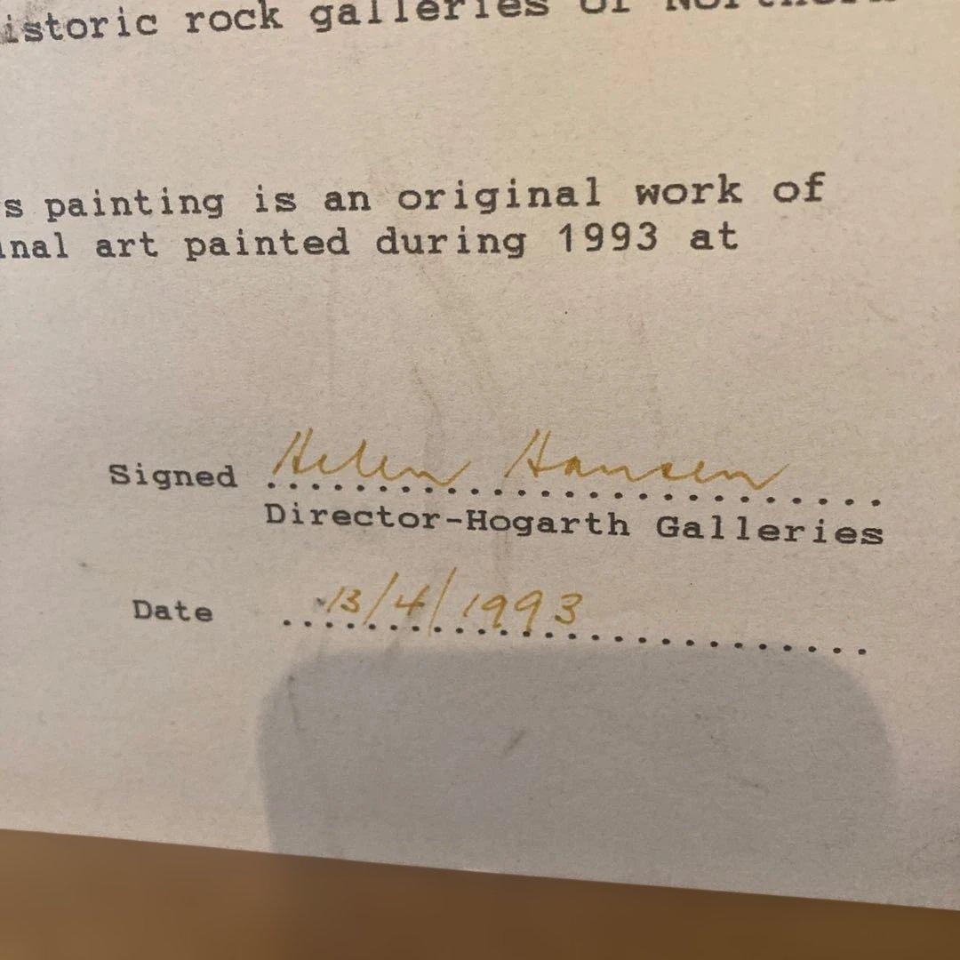 オーストラリアの先住民　アボリジニーアート