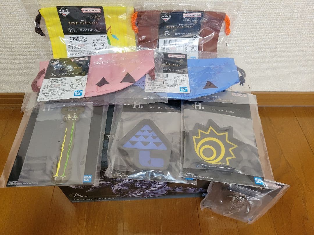 一番くじ　モンスターハンター フィギュア A賞 D賞計9点セット