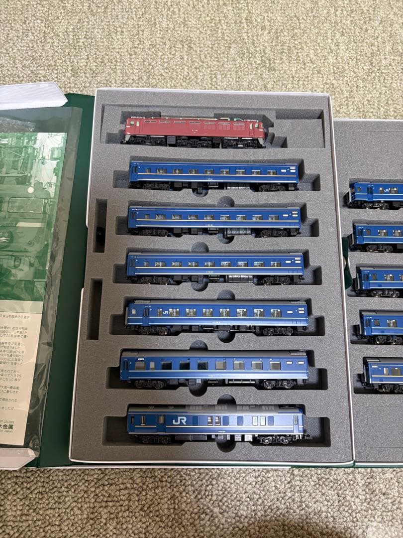 KATO　EF81＋24系寝台特急 「日本海 」機関車＋基本+増結