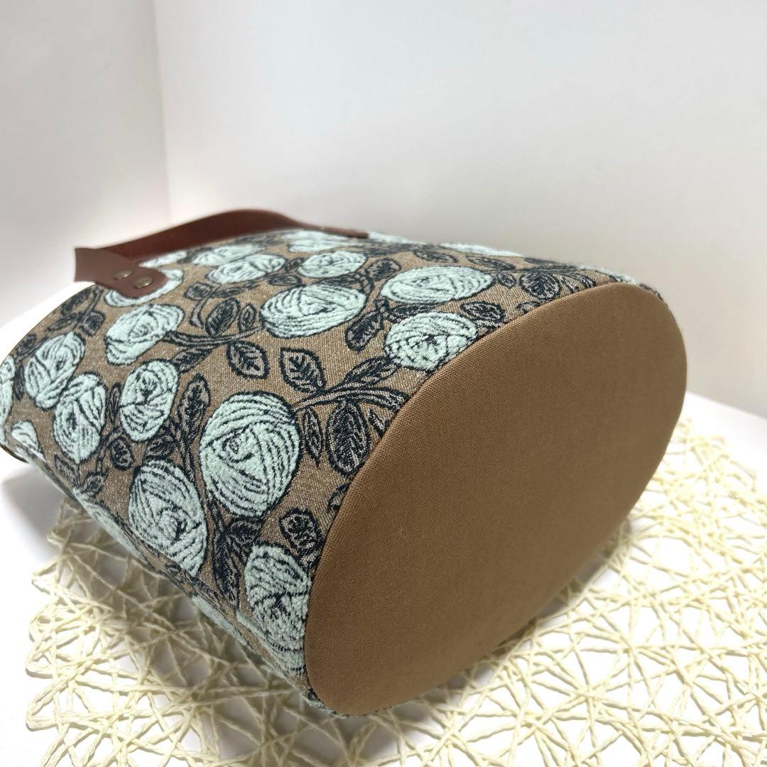 ミナペルホネン　オパール底トートバッグ　ハンドメイド