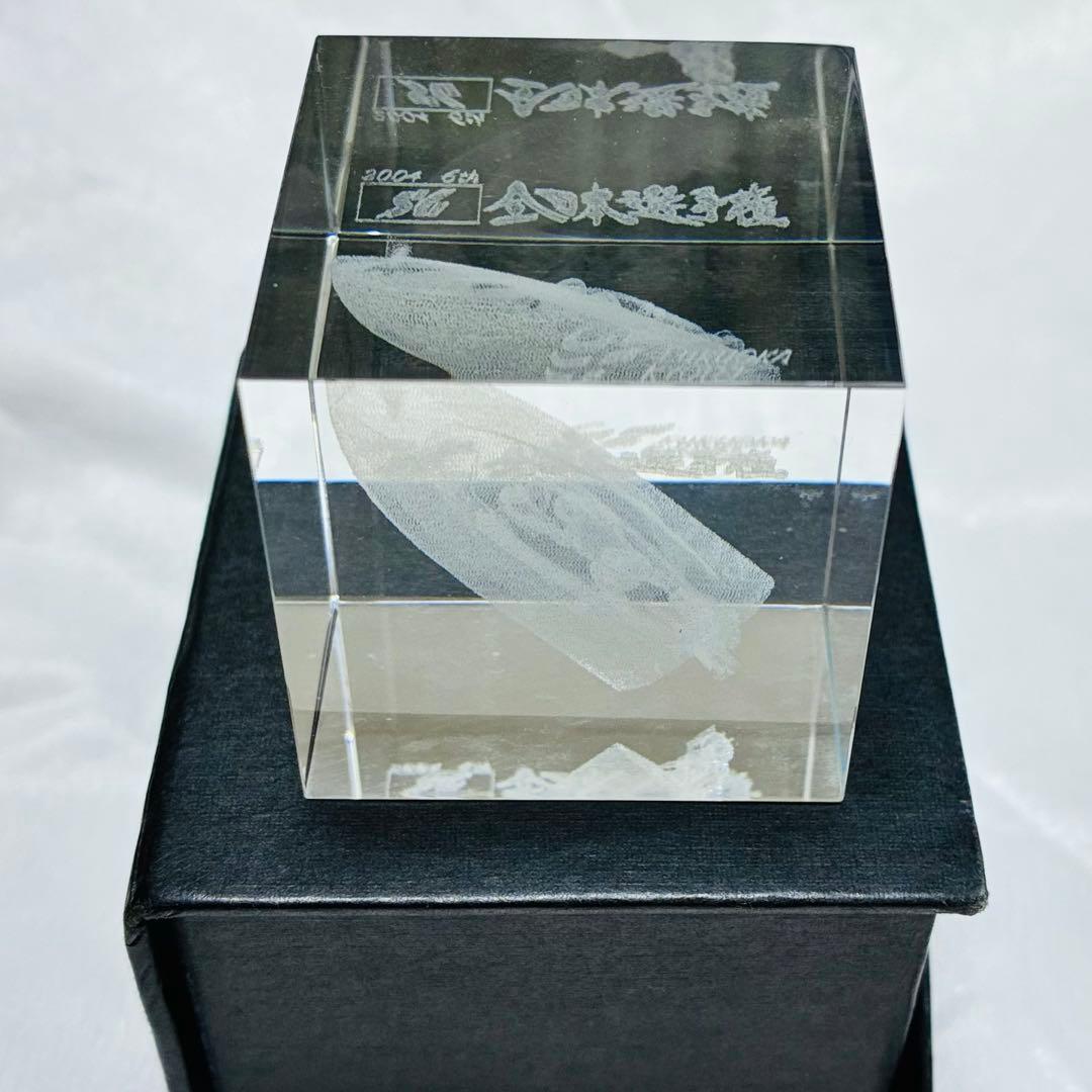 激レア・非売品】ボートレース福岡 第51回全日本選手権 優勝記念 3Dクリスタル