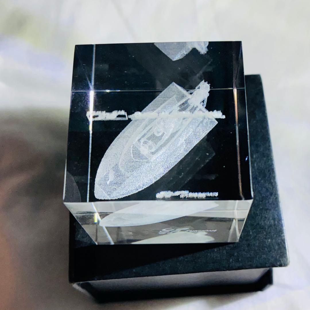激レア・非売品】ボートレース福岡 第51回全日本選手権 優勝記念 3Dクリスタル
