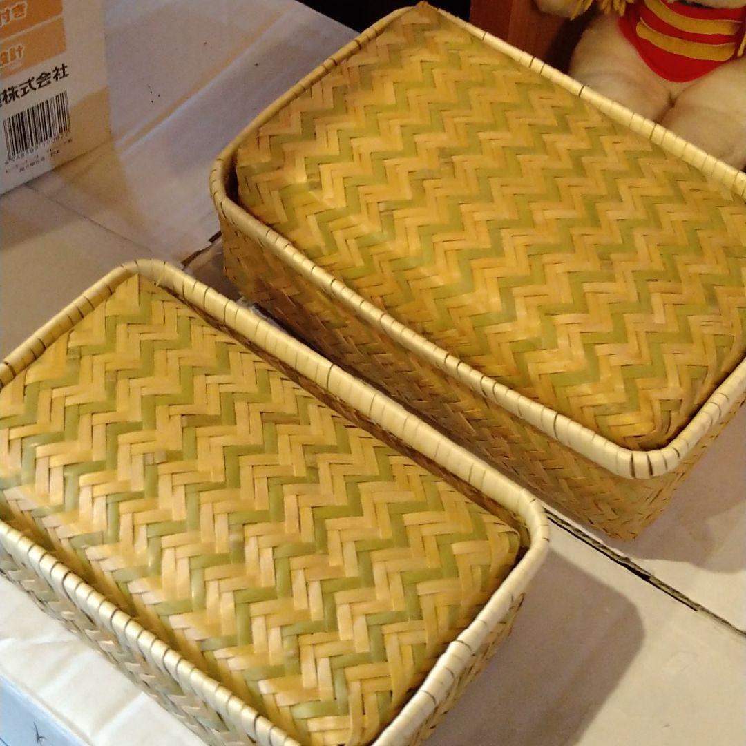 弁当　行李　弁当かご　おにぎり　おむすび等　2つセット