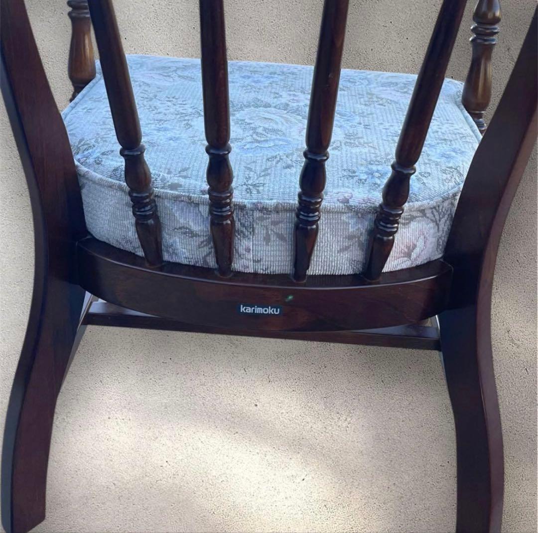 ※値下中カリモク karimoku アームチェア カリモク家具 椅子 1Pチェア