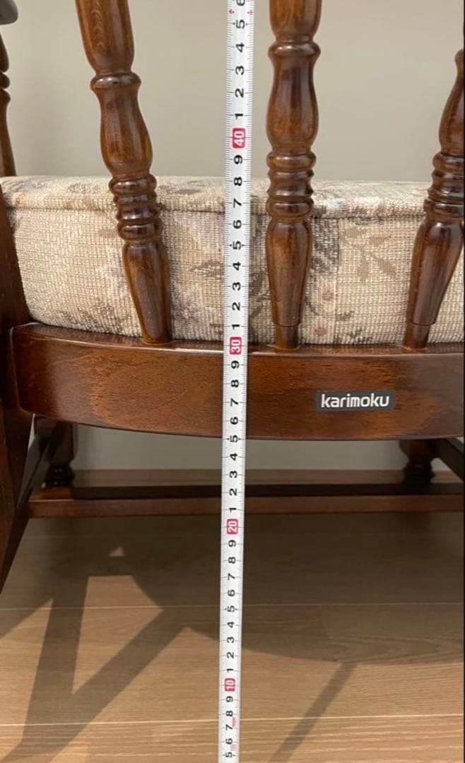 ※値下中カリモク karimoku アームチェア カリモク家具 椅子 1Pチェア