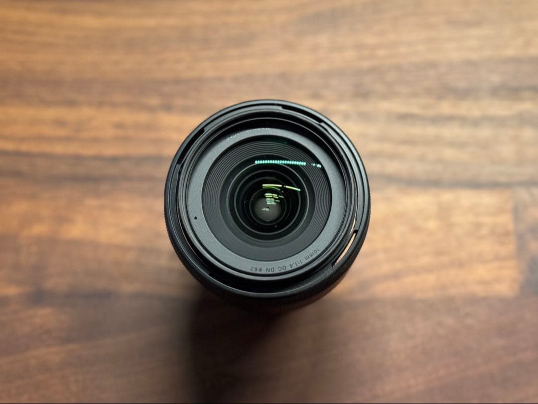 【新品未使用】 SIGMA Eマウント 16mm 単焦点レンズ フィルター付