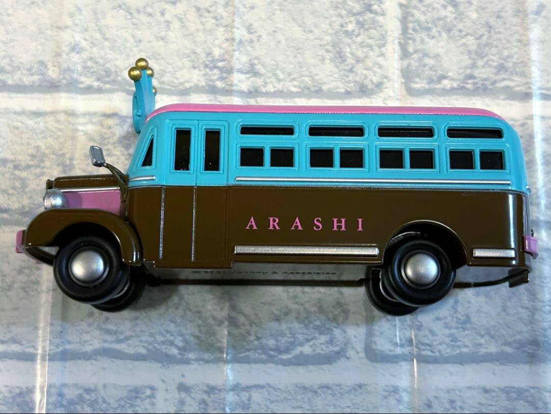 嵐　嵐を旅する展覧会　バス　ダイキャストカー