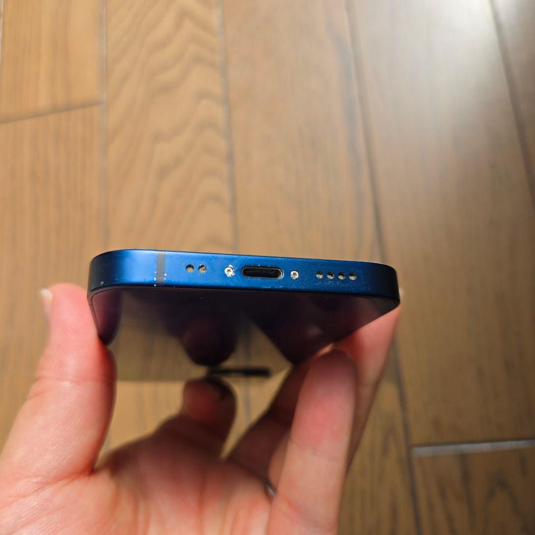 Apple iPhone 12 256GB ブルー 耐衝撃ケース付き