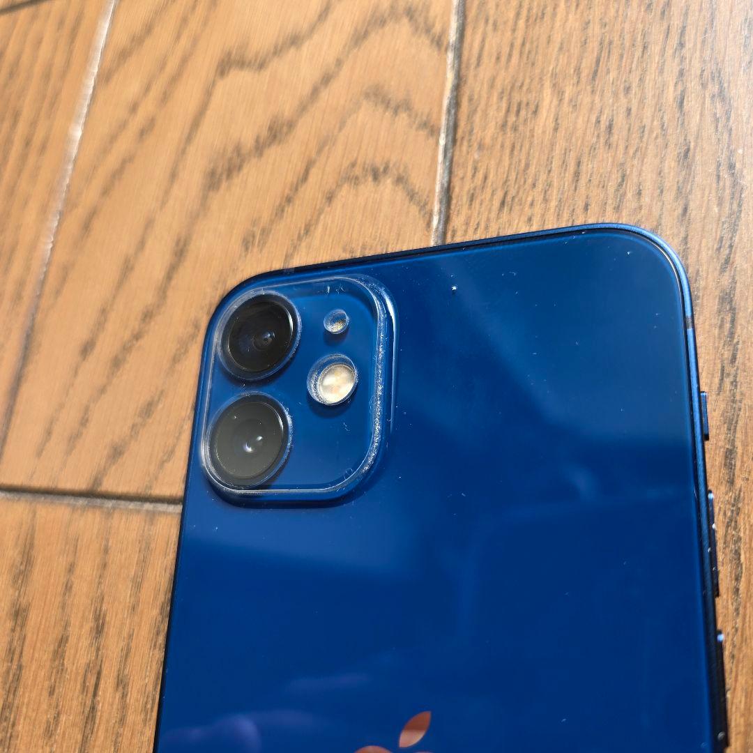 Apple iPhone 12 256GB ブルー 耐衝撃ケース付き
