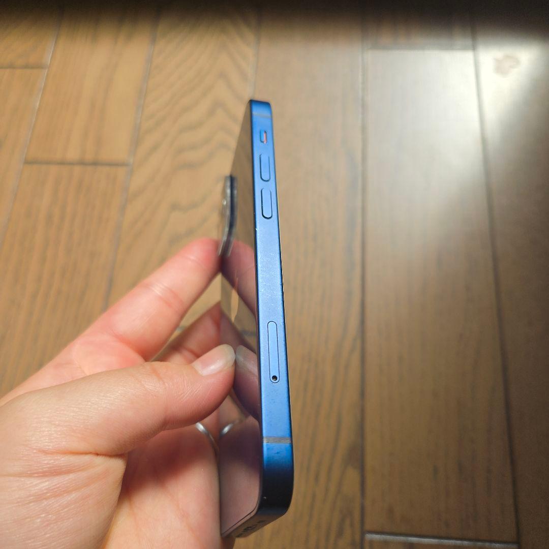 Apple iPhone 12 256GB ブルー 耐衝撃ケース付き
