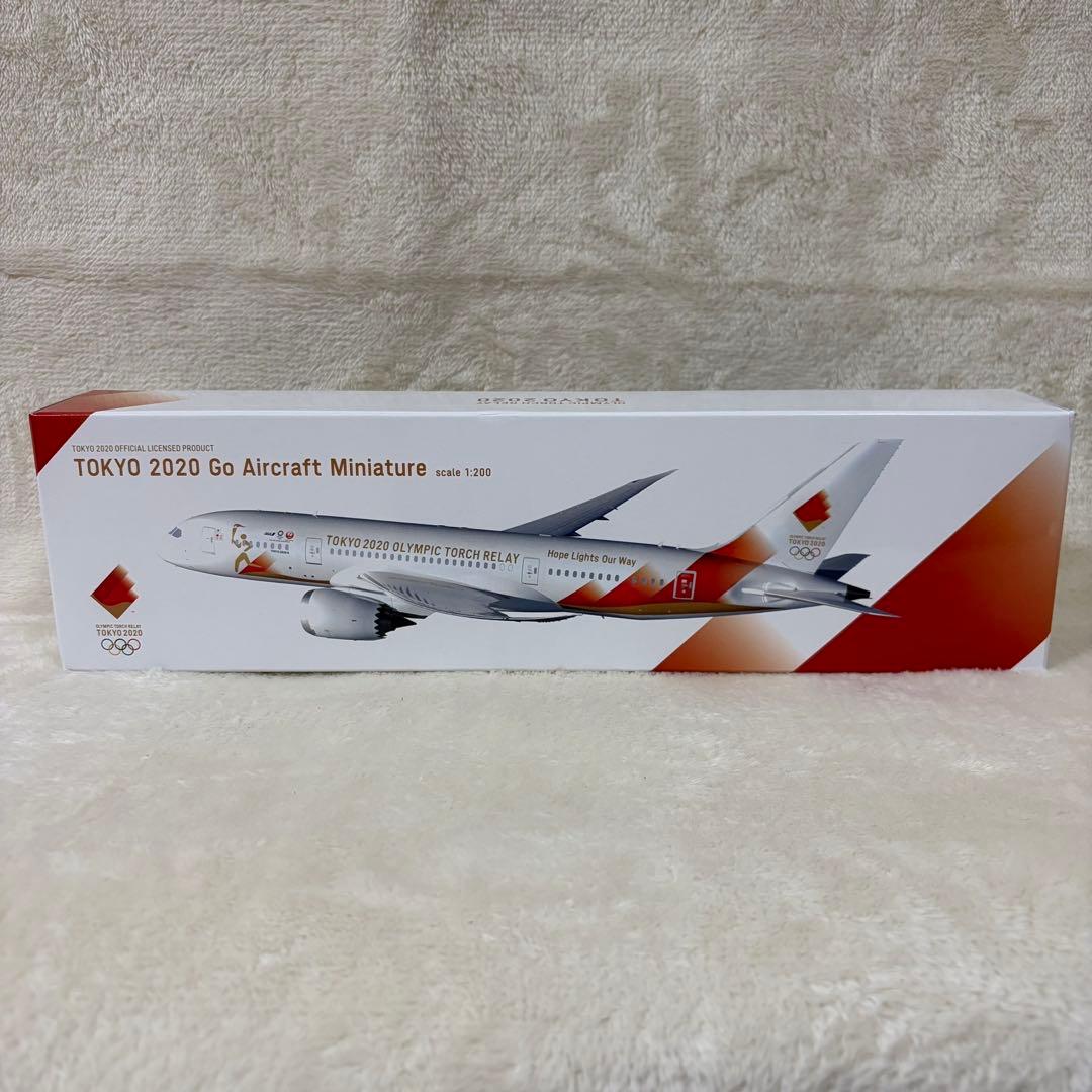 【新品】JAL 日本航空 東京 オリンピック 飛行機模型 1/200 輸送 3