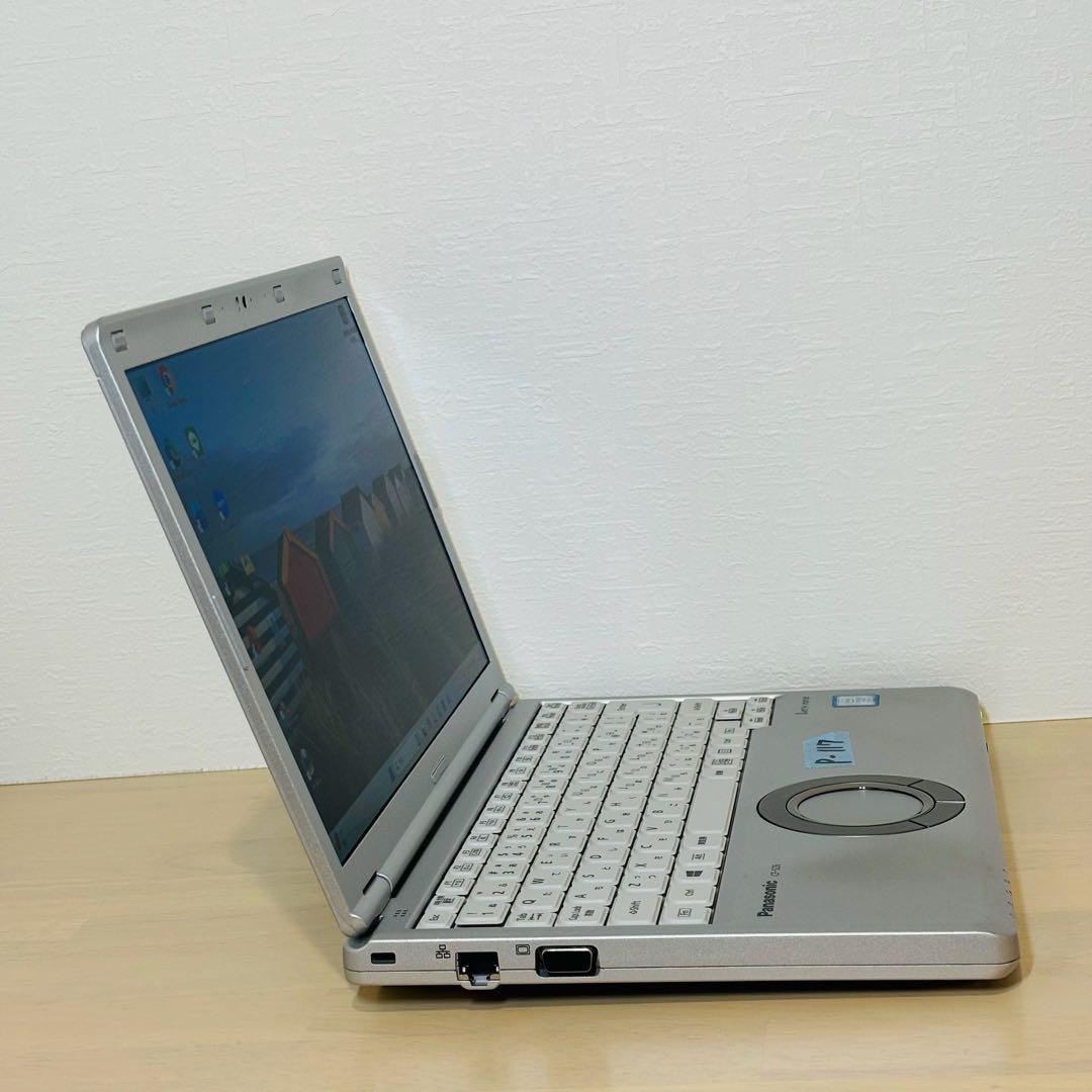 レッツノート PC Windows11 SSD DVD オフィス付き P-117