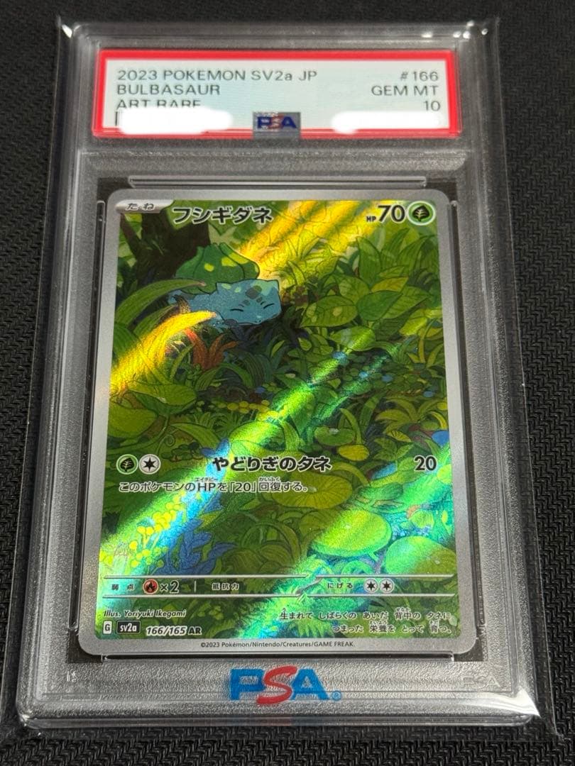 ポケモン　PSA10 フシギダネ　AR