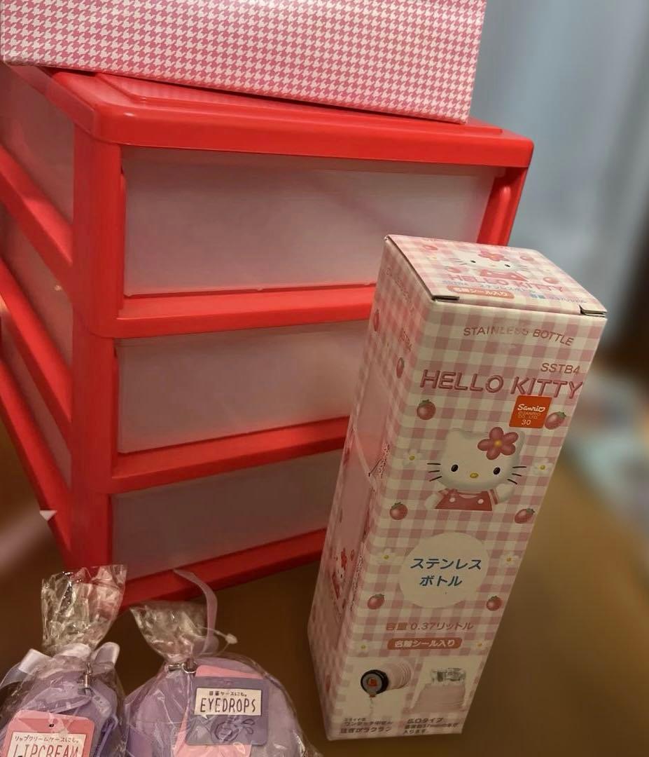 サンリオ⭐︎ハローキティ⭐︎お部屋お片付け＆お出かけルンルン❣️アイテムグッズ18点S