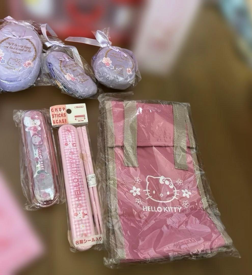 サンリオ⭐︎ハローキティ⭐︎お部屋お片付け＆お出かけルンルン❣️アイテムグッズ18点S