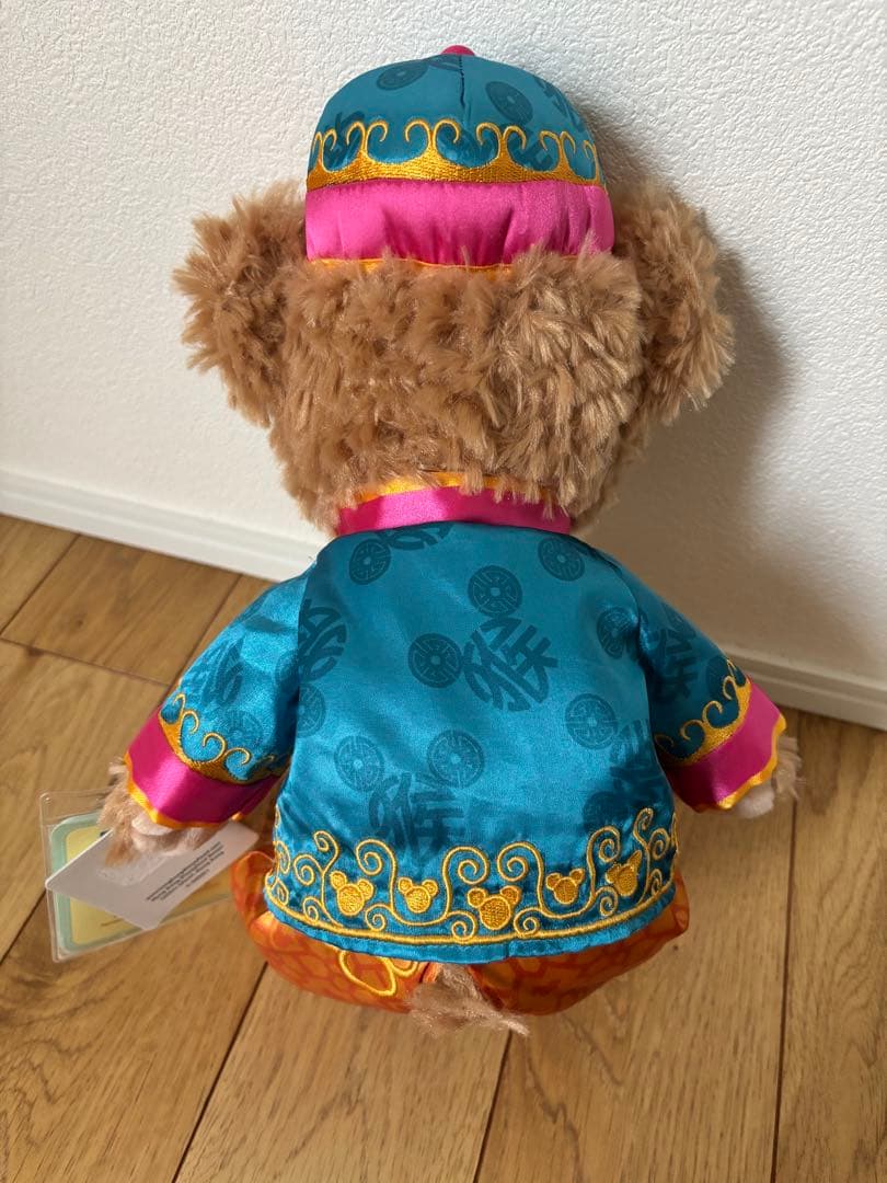 【香港ディズニー】 ダッフィー 中華服 ぬいぐるみ