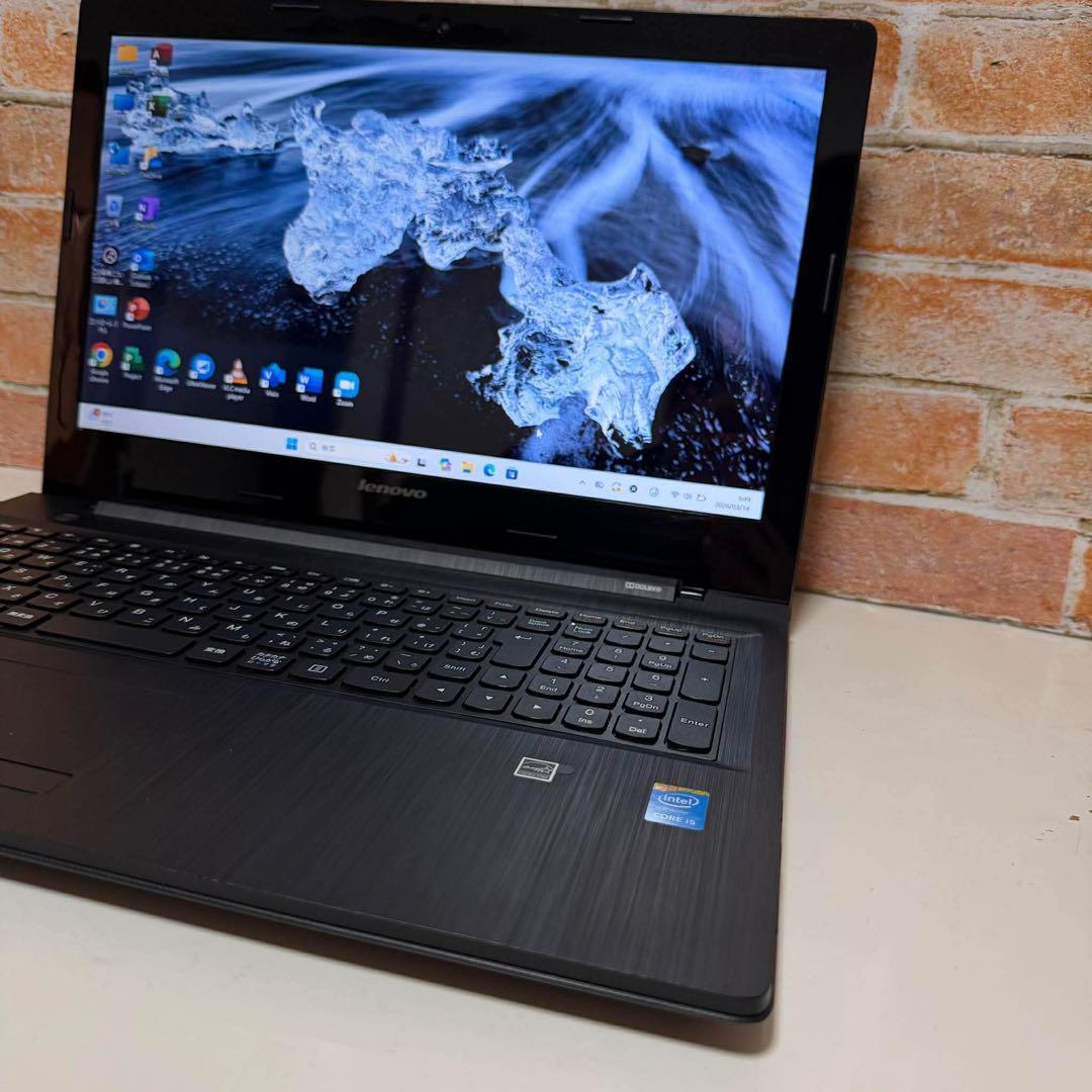 LENOVOノートPC Corei5 高速起動SSDWindows11オフィス付