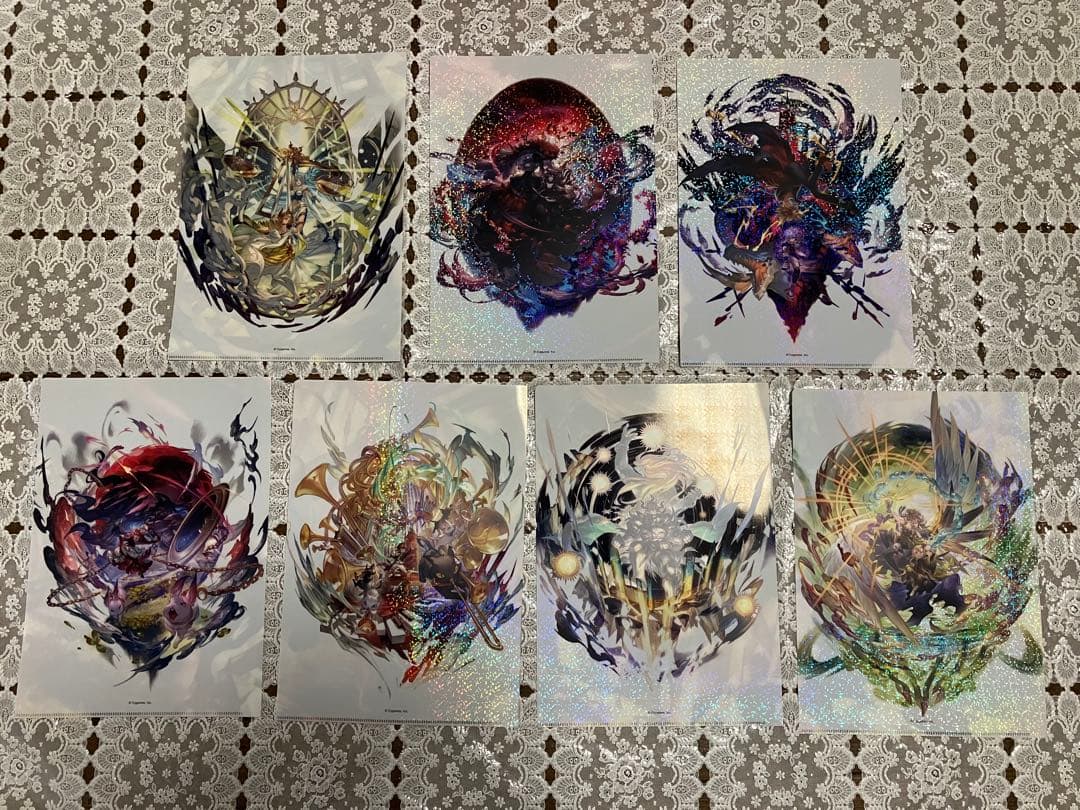 グラブル 十賢者 クリアファイル 7枚セット