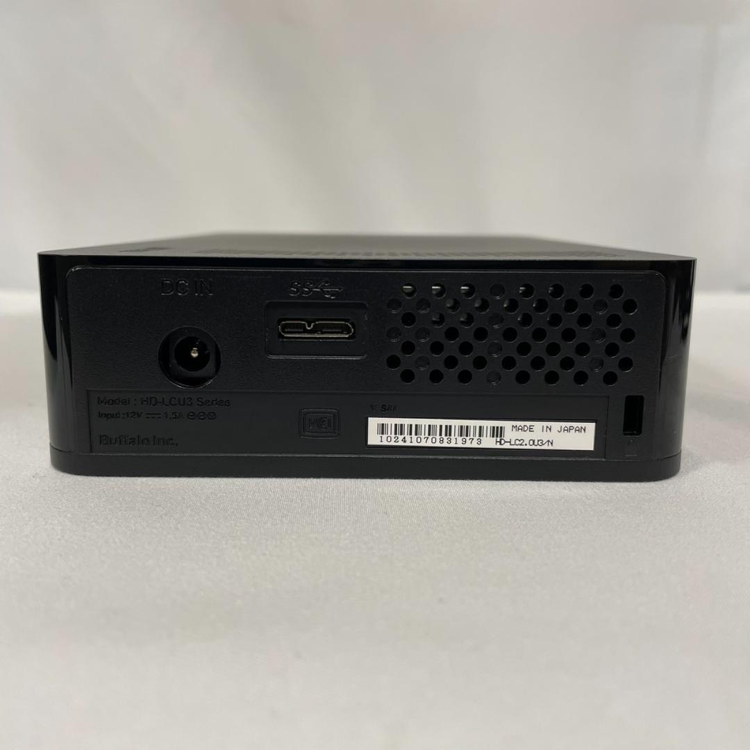 外付けHDD バッファロー HD-LC3.0U3/N×2 LC2.0U3/N×1