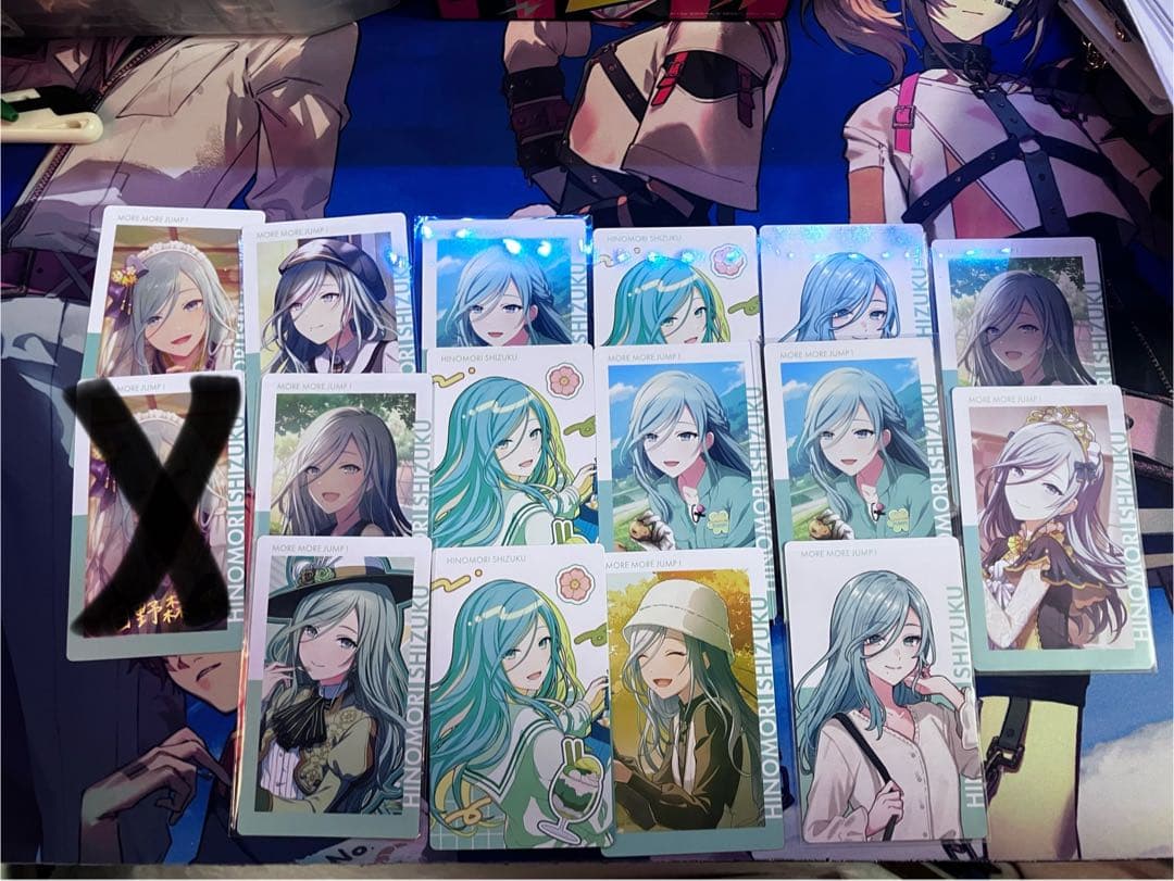 プロセカの日野森雫ウエハース 缶バッチ エピカ