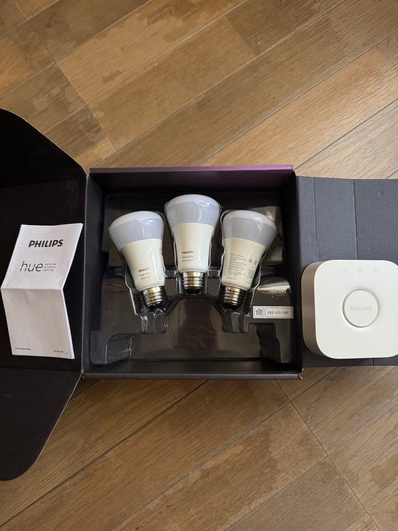 PHILIPS Hue LED電球 3個セット