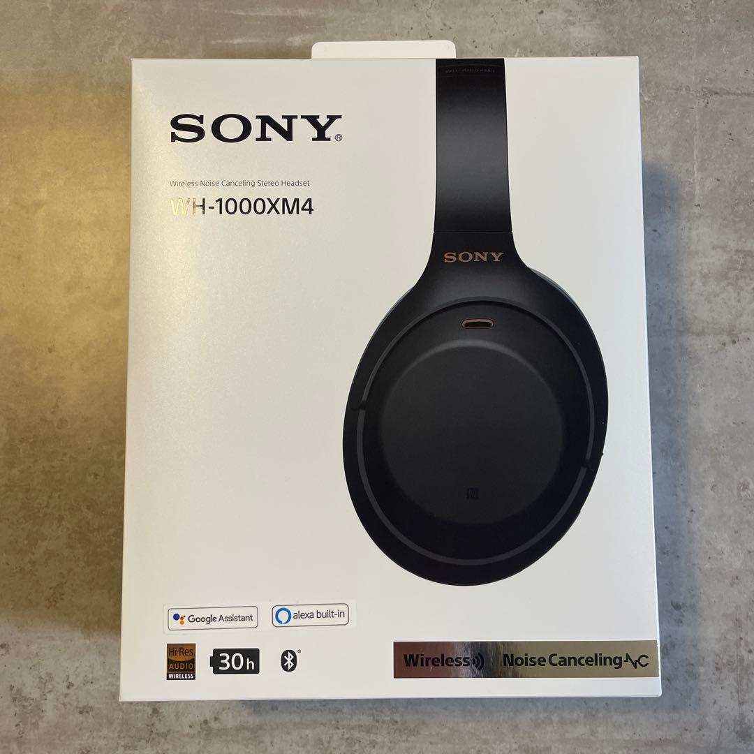 【数回使用、極美品】SONY WH-1000xm4 ワイヤレスヘッドホン