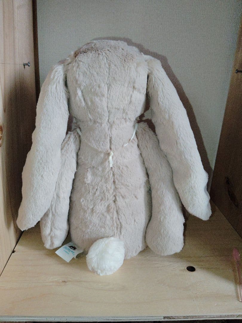 新品タグ付き うさぎのぬいぐるみ ラビット Lサイズ