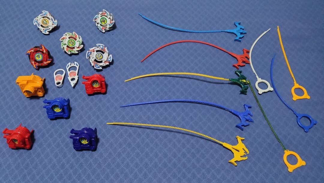 ベイブレード 5個セット スピナー付き