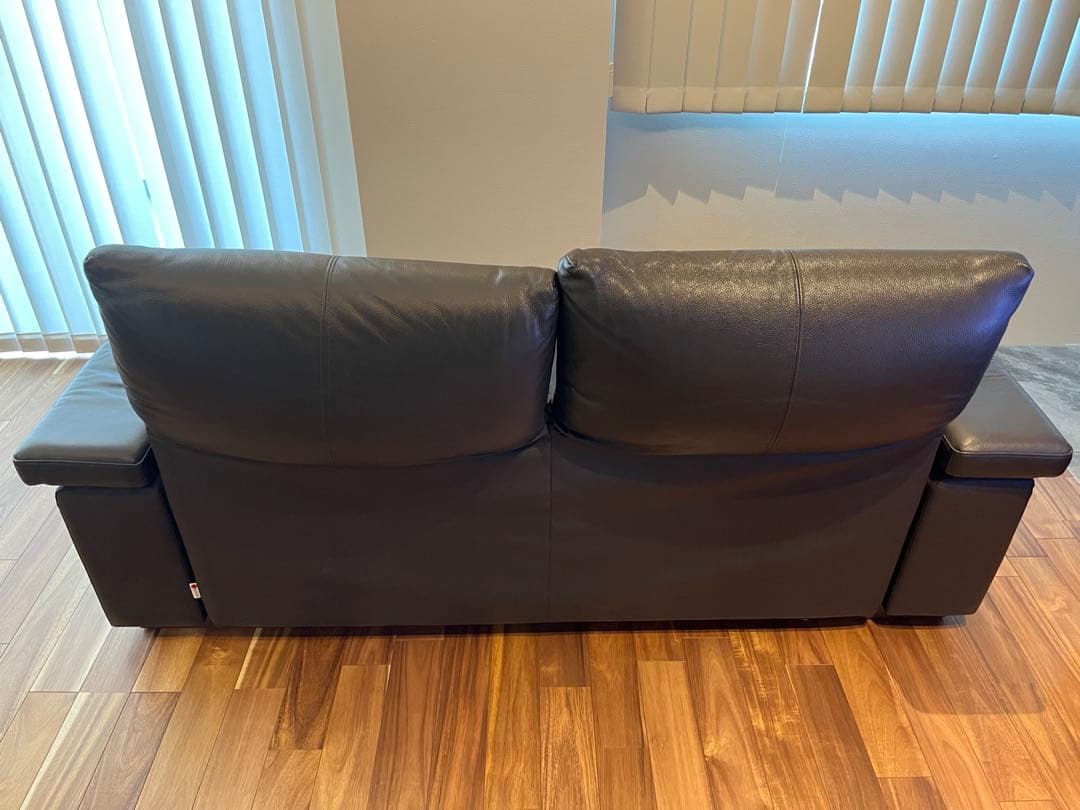 【廃番レア】MARUICHI／マルイチセーリング３人掛け　バーンソファ1400革