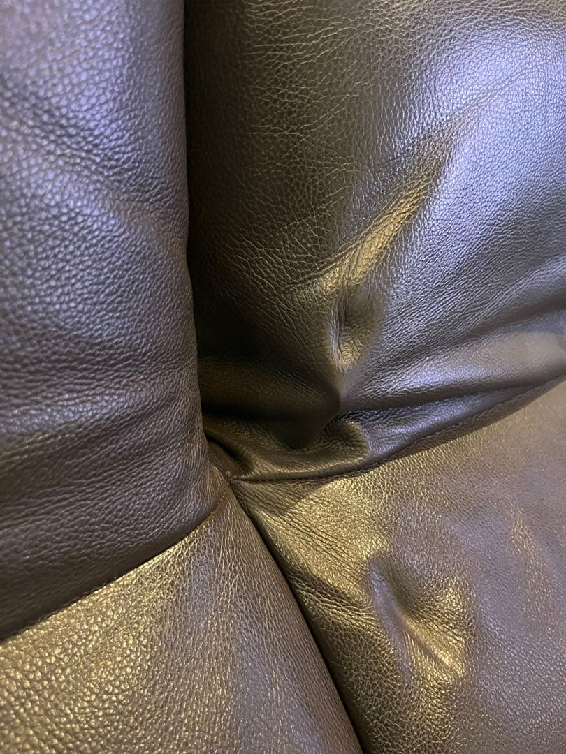 【廃番レア】MARUICHI／マルイチセーリング３人掛け　バーンソファ1400革