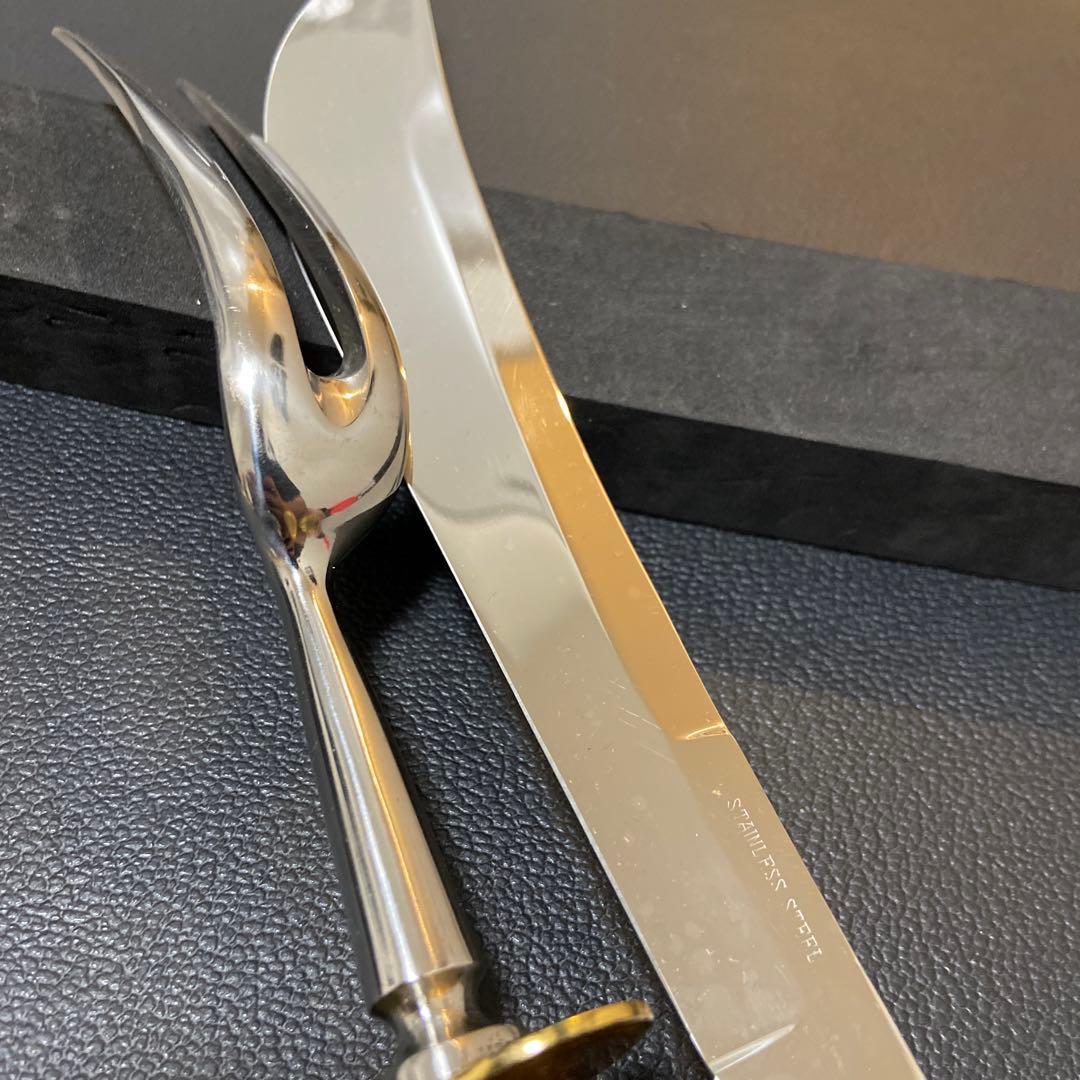 カービングナイフ(美品)オーダーメイド箱付き