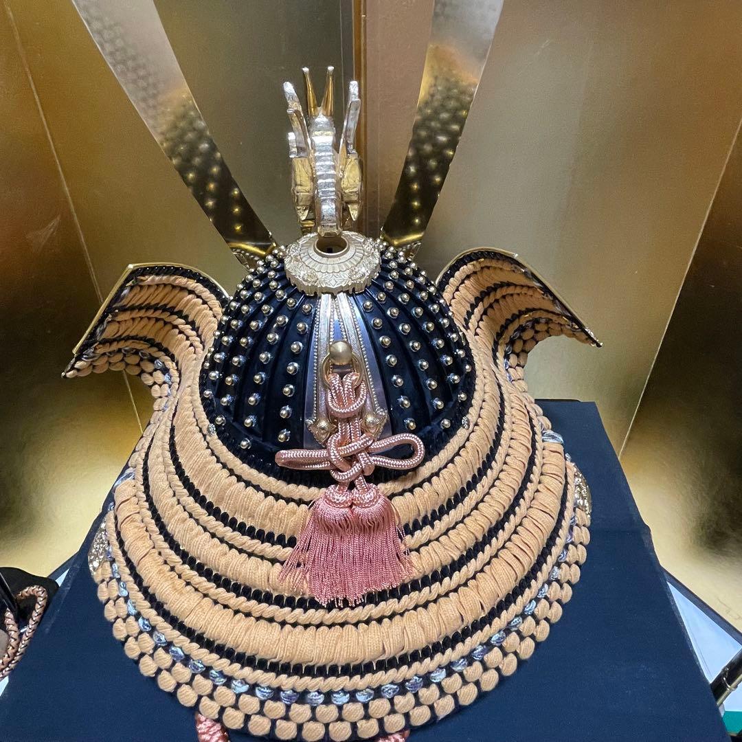 五月人形　鎧飾り　弓・太刀、金屏風セット【金沢箔】