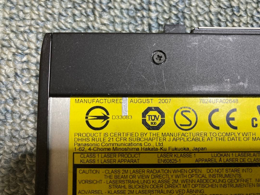 PowerBook G3 Pismo/Lombard用 CD/DVD書込ドライブ