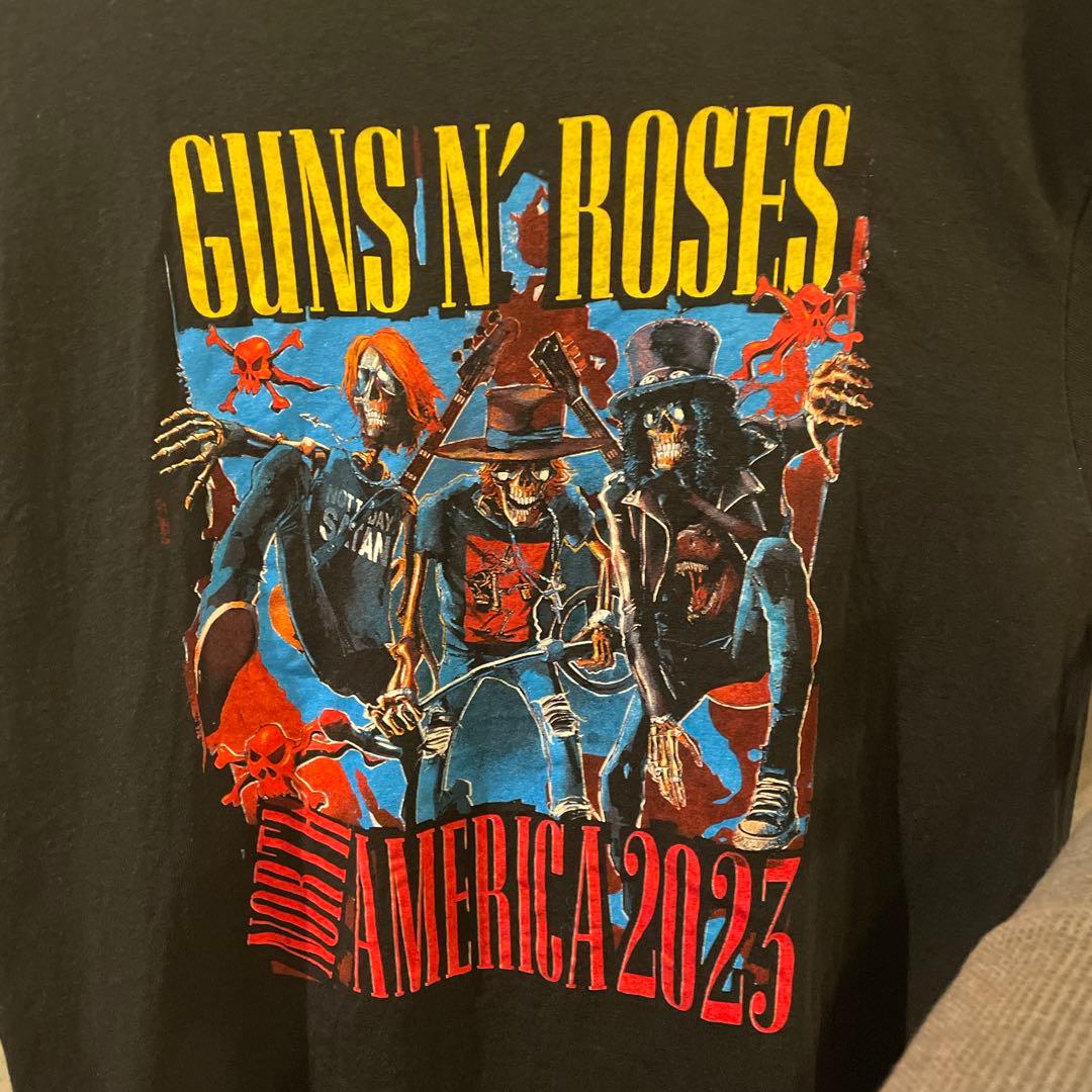 ガンズアンドローゼズ 2023年北米ツアー限定Tシャツ Guns N'Roses