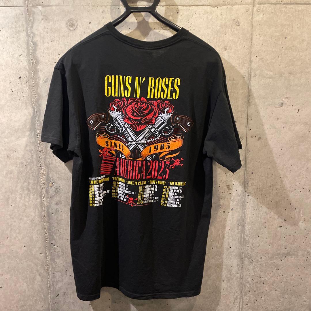 ガンズアンドローゼズ 2023年北米ツアー限定Tシャツ Guns N'Roses