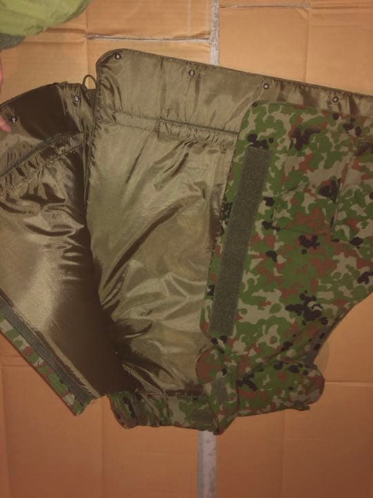 陸上自衛隊　防弾チョッキ1型　検)陸自プレキャリポーチ弾納二型迷彩日本軍