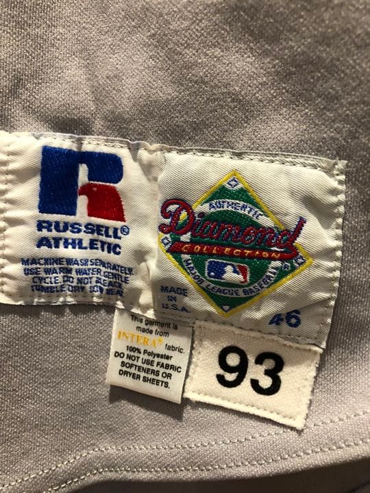 MLB ネイサン・ミンチー　実使用ジャージ　カープ、ロッテ