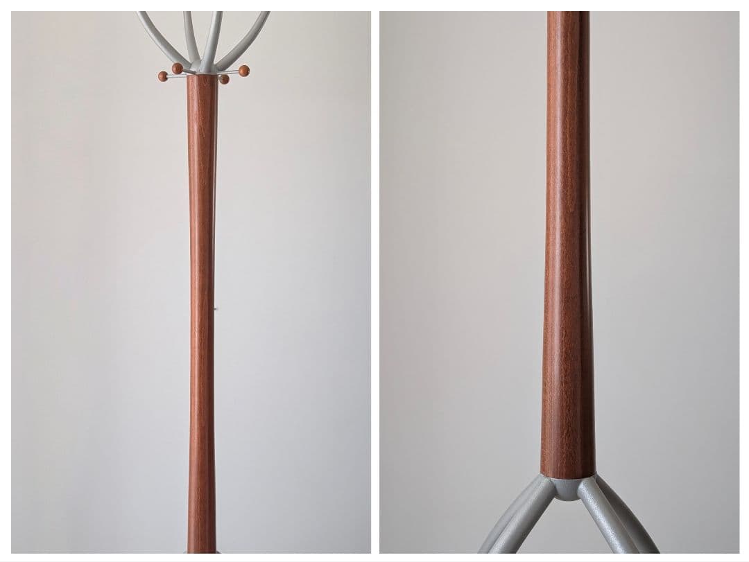 ビンテージ アノニマス チェリー材 ポールハンガー イタリアン ポストモダン