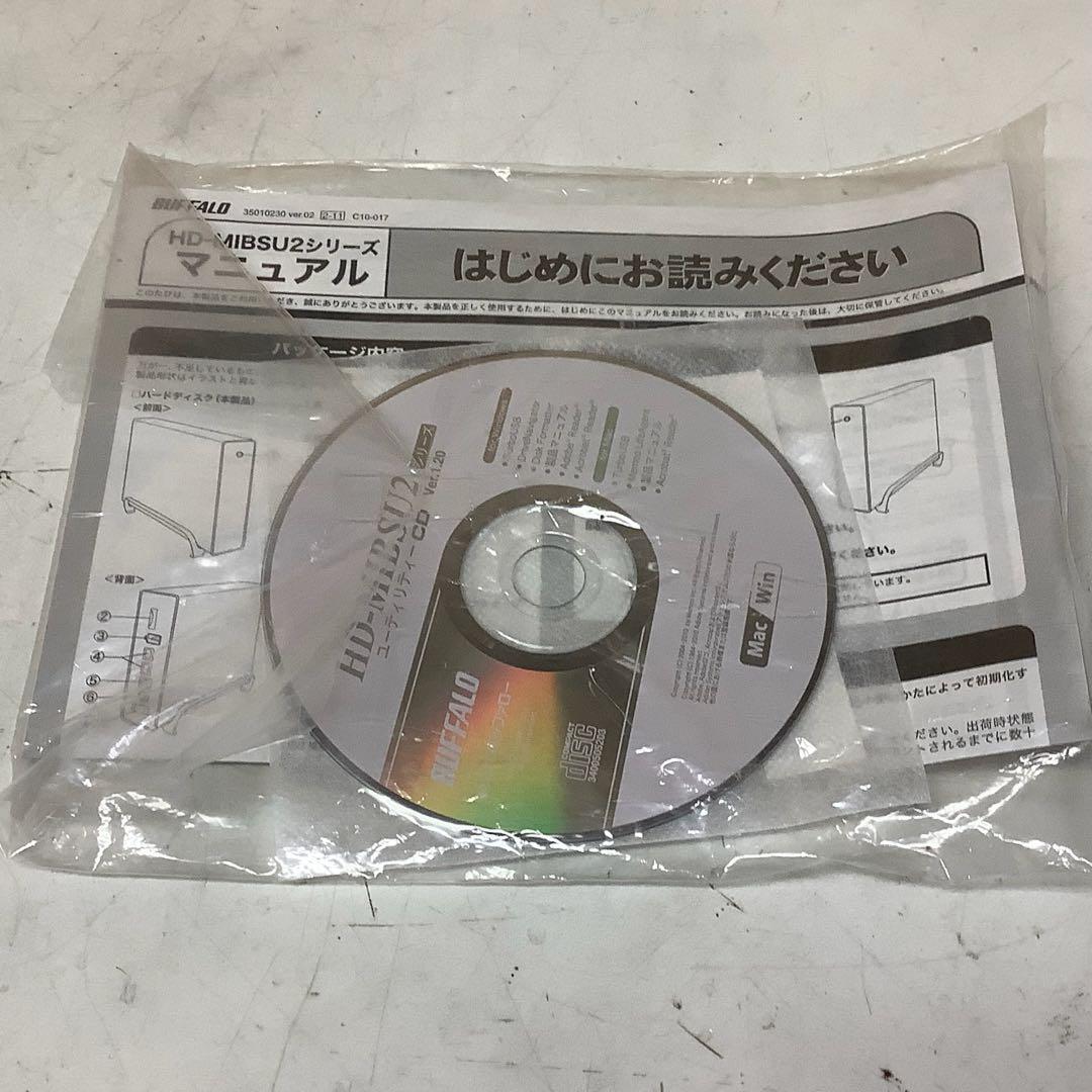 BUFFALO外付HDD2TB HD-M2.0TIBSU2J箱有（わー10）